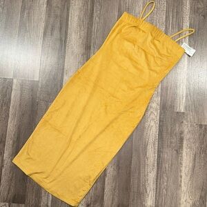 Faux velour body con dress.